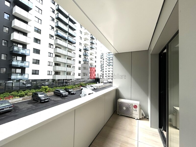 Cortina North, apartament 2 camere mobilat/utilat, comision 0.